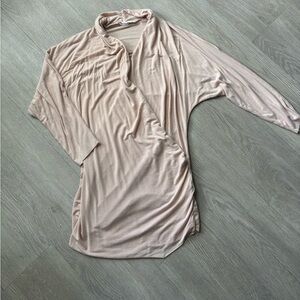 Bailey 44 soft pink super soft wrap top XS